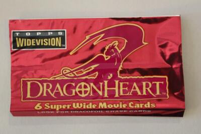 Dragon Heart Topps Super Wide Movie Cards
