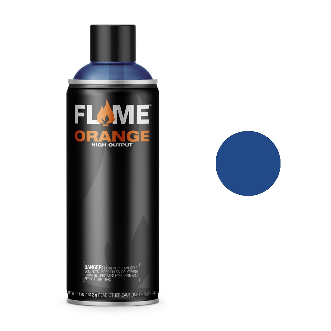 Flame Orange High Output True Blue