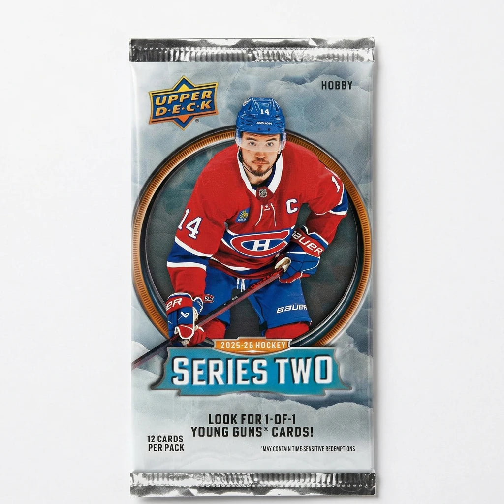 2025 - 2026 Upper Deck Hockey NHL Hobby Single Pack