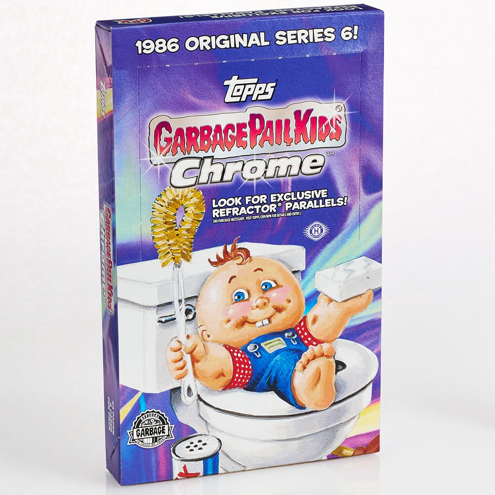 Garbage Pail Kids (GPK) - Chrome 1986 Original Series 6 By Topps