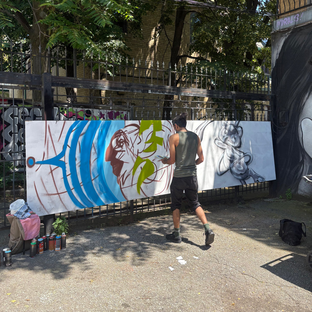 July 11 (SAT) Open Studio Spray Paint Workshop (Adult)