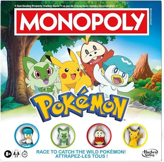 Monopoly Pokemon Edition Board Game