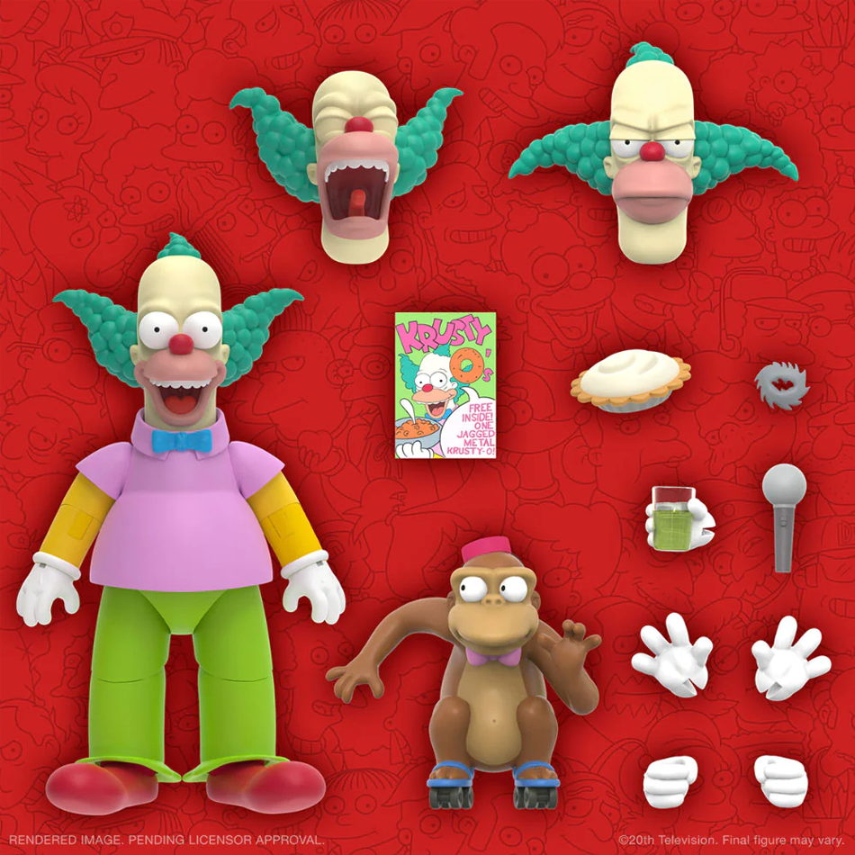 The Simpsons Krusty Ultimate Edition by Super7
