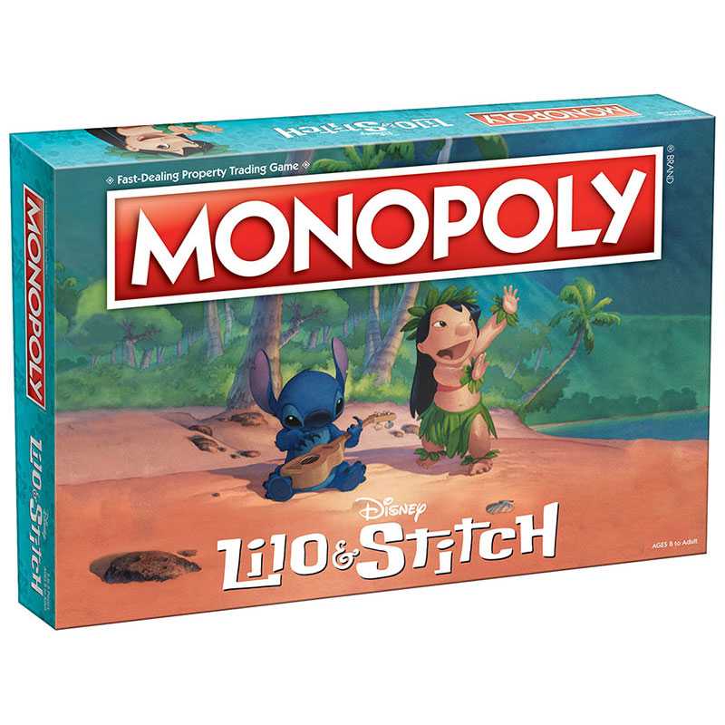 Lilo and Stitch Monopoly Board Game