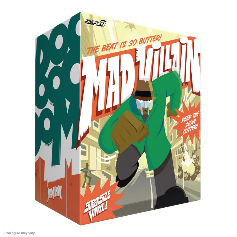 MF DOOM x MADLIB MADVILLAIN 16" SuperSize Vinyl by Super7