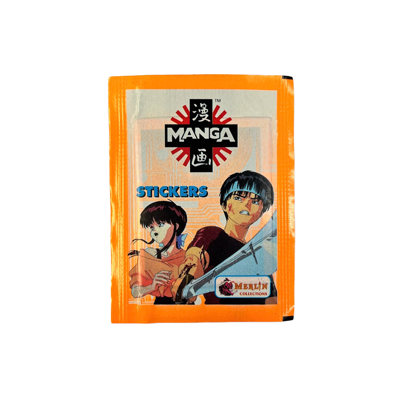 Merlin Vintage Manga Stickers