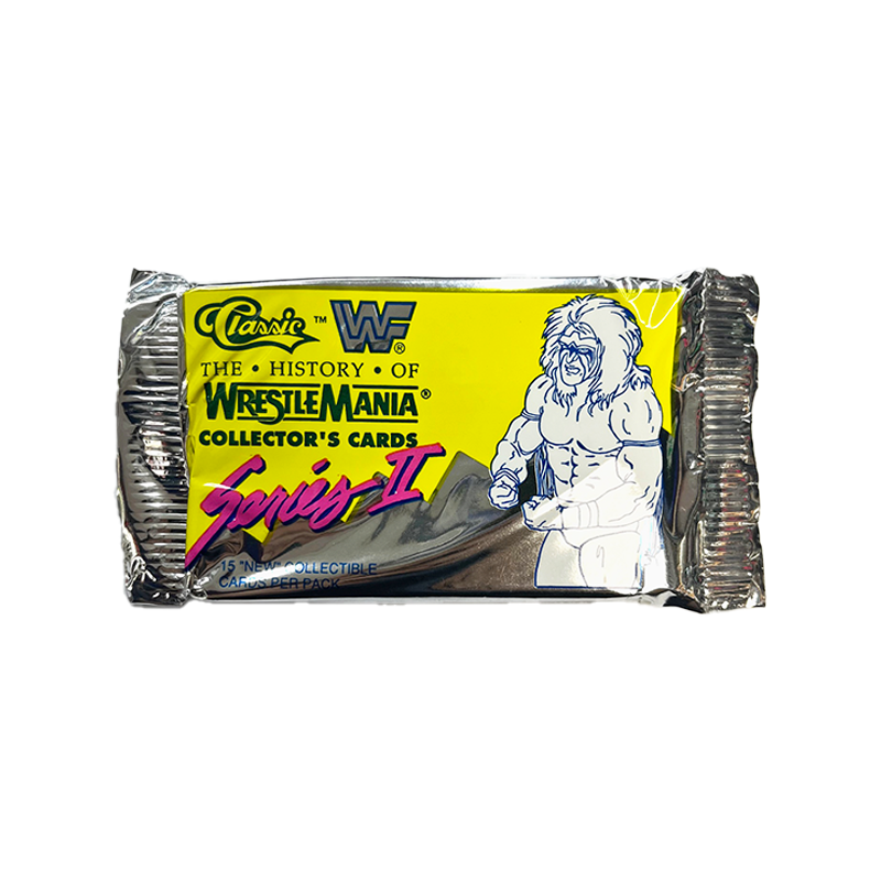 Classic WWF Wrestle Mania Cards Series 2