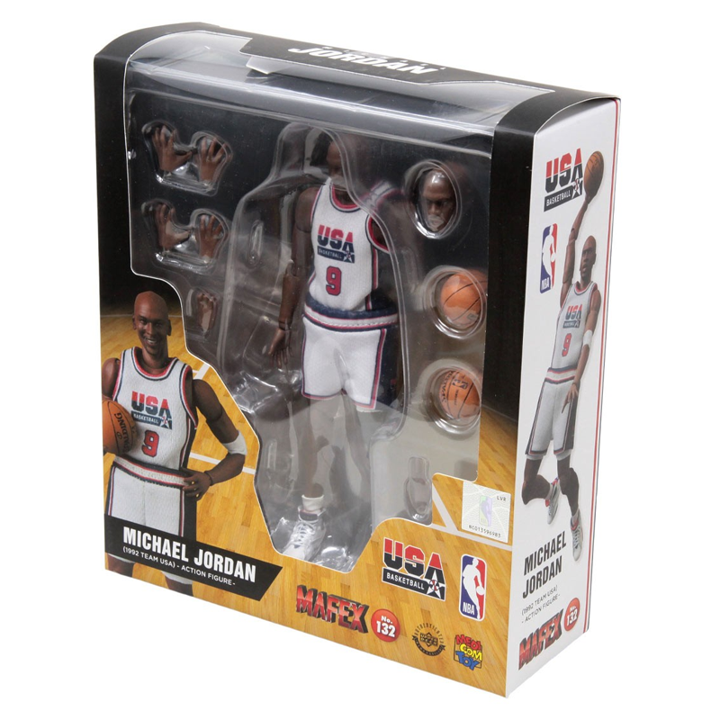 Michael Jordan (1992 Team USA) NBA Action Figure No. 132 MAFEX x Medicom