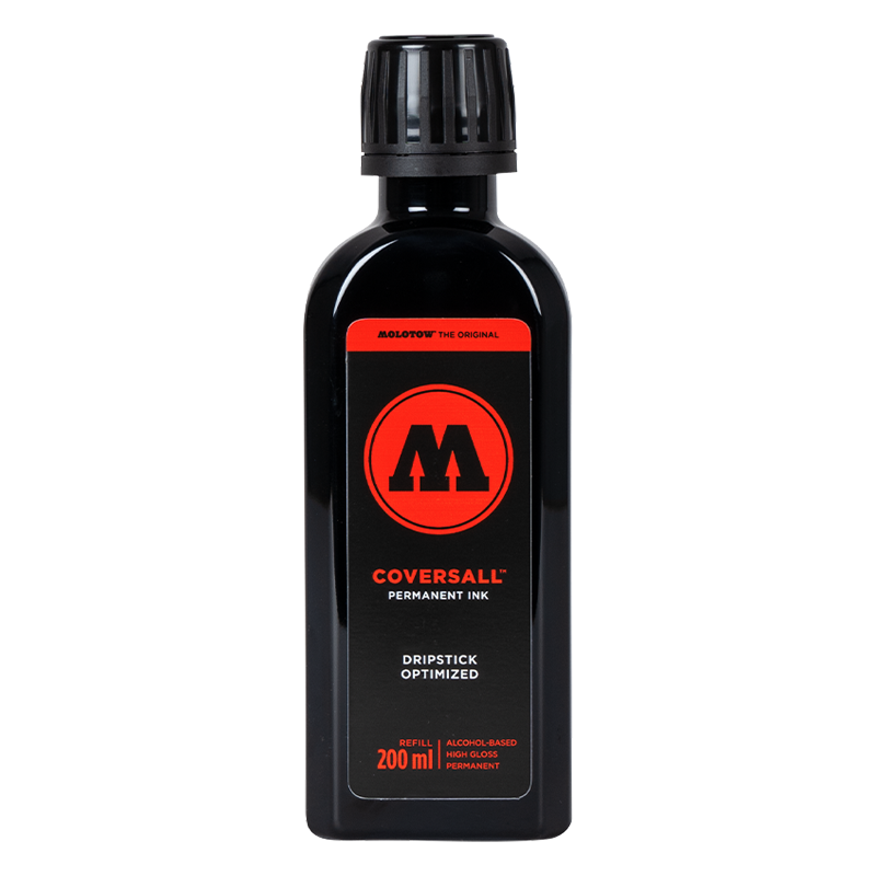 Molotow Coversall Permanent Ink - Dripstick Optimized Refill 200ml