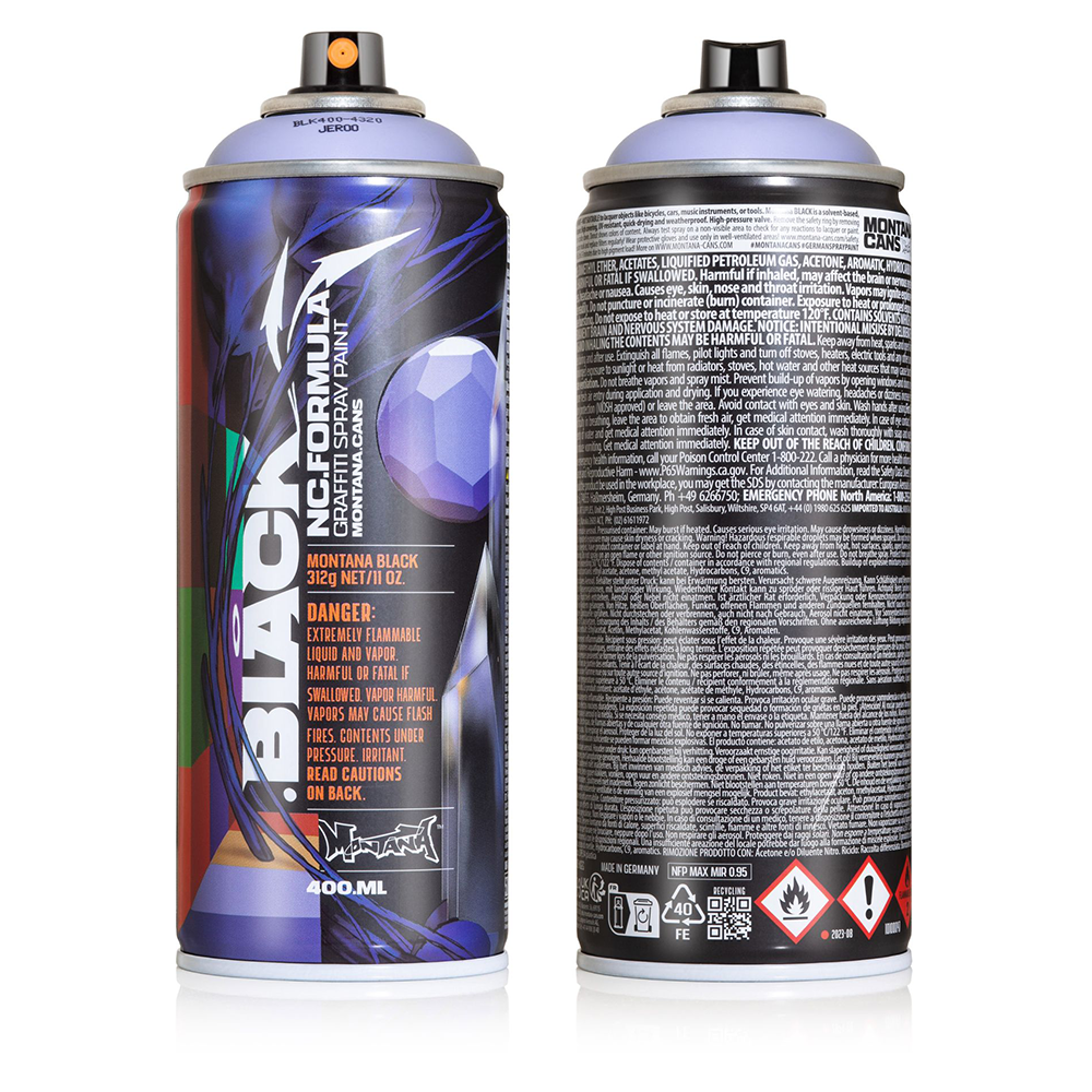 Black Artist Edition Jeroo Brunhilde - Montana 400ml Collector's Spray Paint
