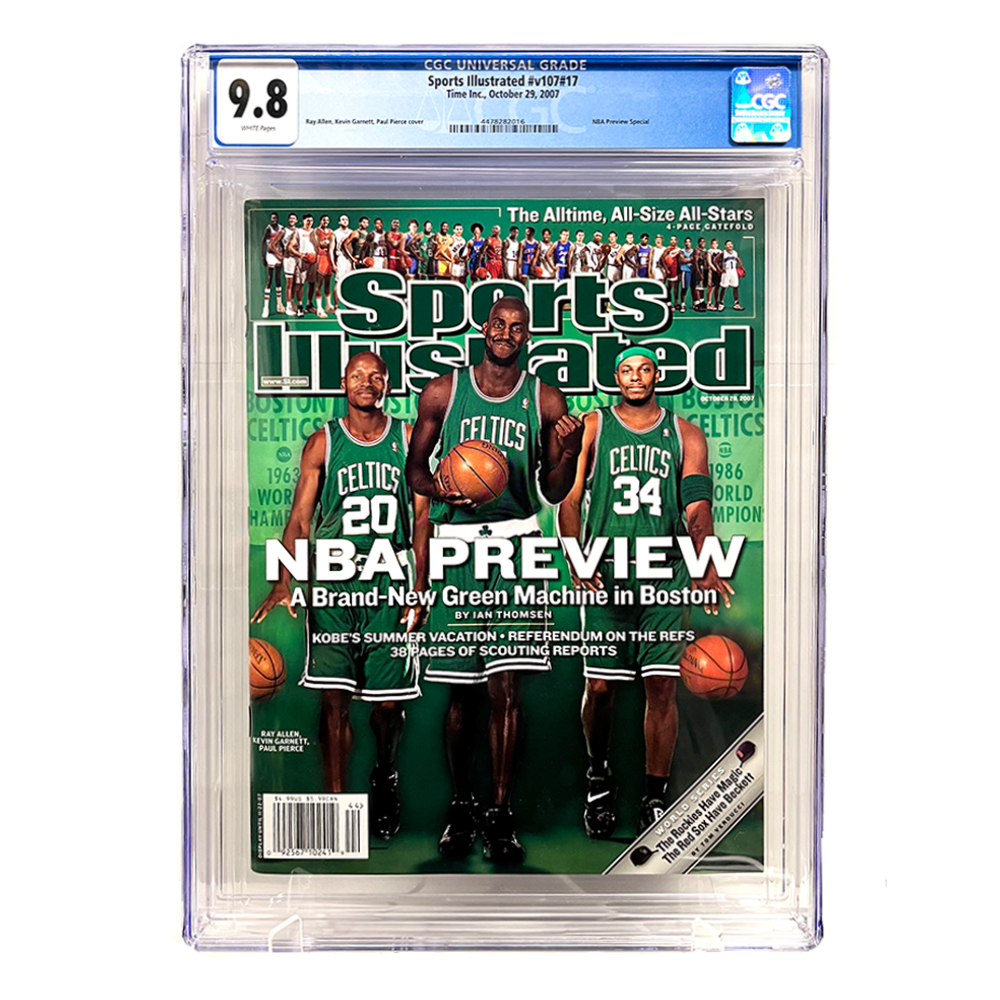 Sports Illustrated Magazine - Celtics NBA Preview 2007 (9.8 TOP POP)