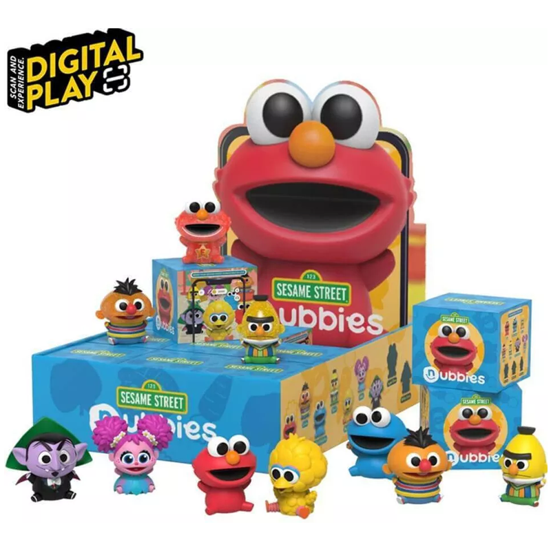 Sesame Street Nubbies Blind Box - Mighty Jaxx