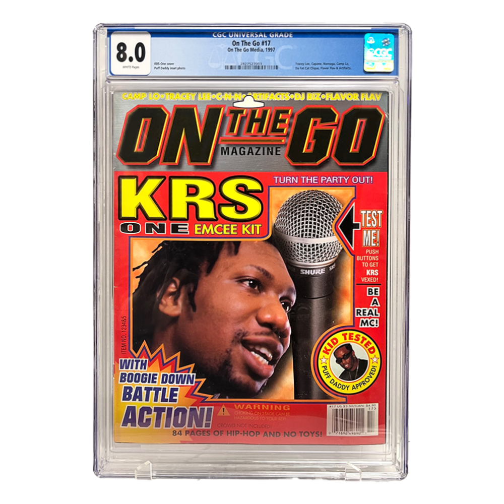 ON THE GO Magazine - KRS One, Puff Diddy 1997 (8.0)