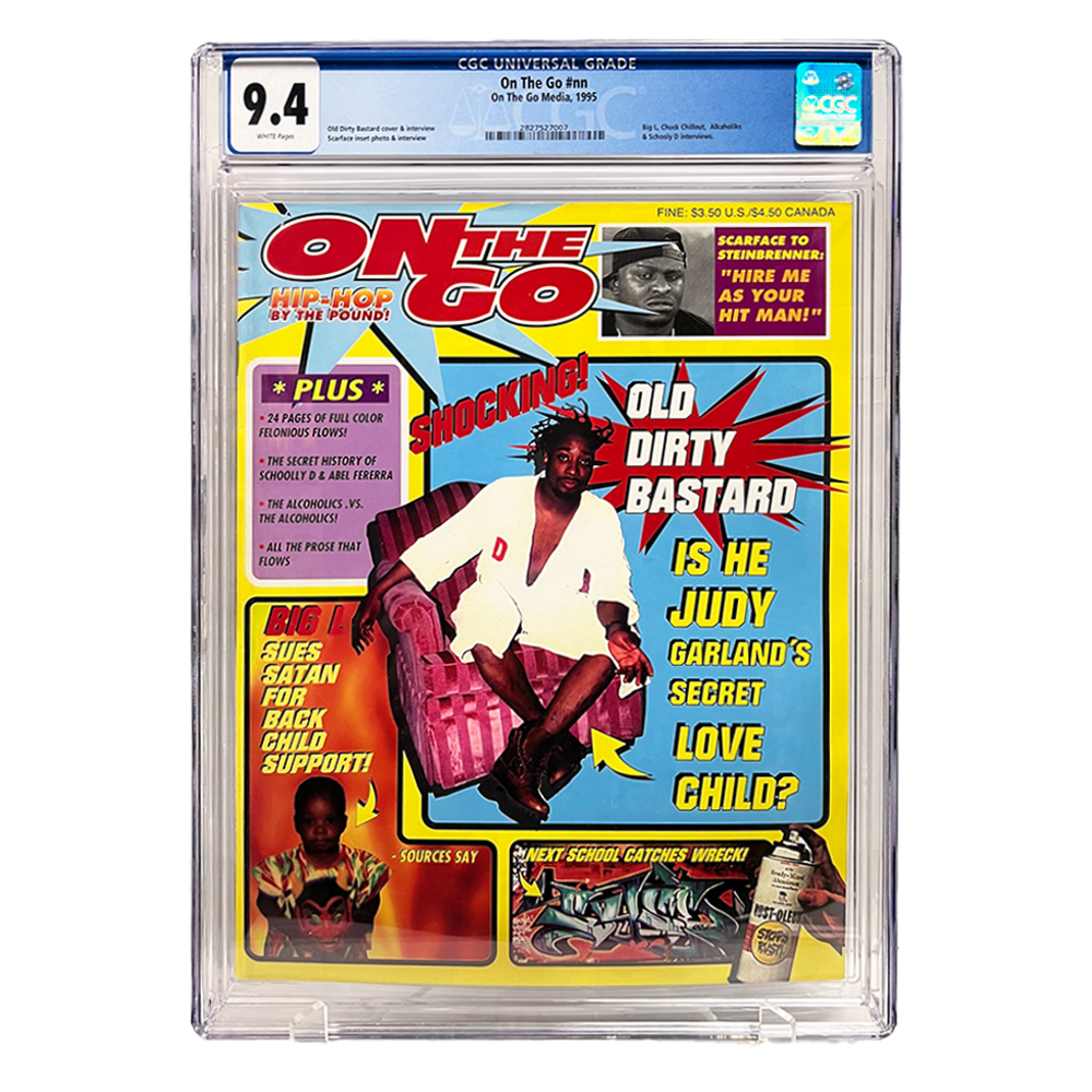 ON THE GO Magazine - Old Dirty Bastard ODB 1995 (9.4)