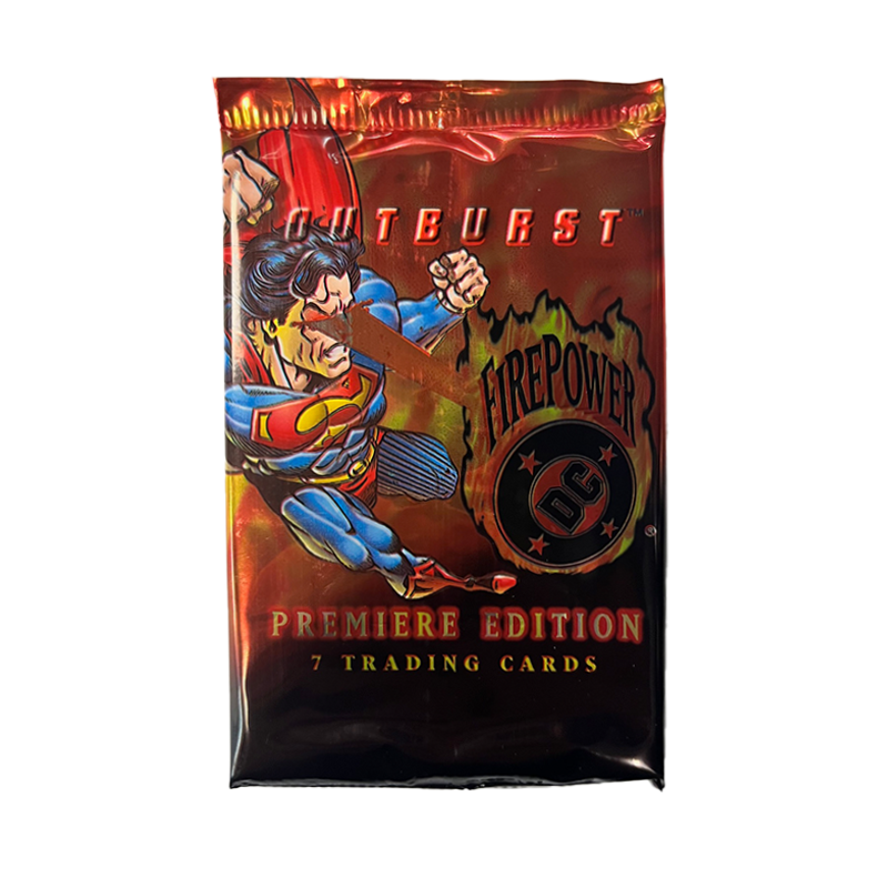 The Outburst Fire Power DC Premiere Edition Trading Cards