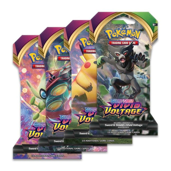 Pokemon Cards - Sword & Shield Vivid Voltage Sleeved Booster Packs