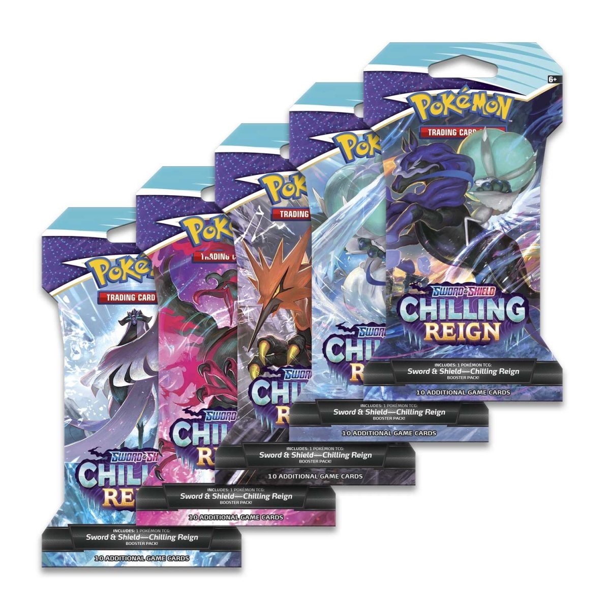 Pokemon Cards - Sword & Shield Chilling Reign Sleeved Booster Pack