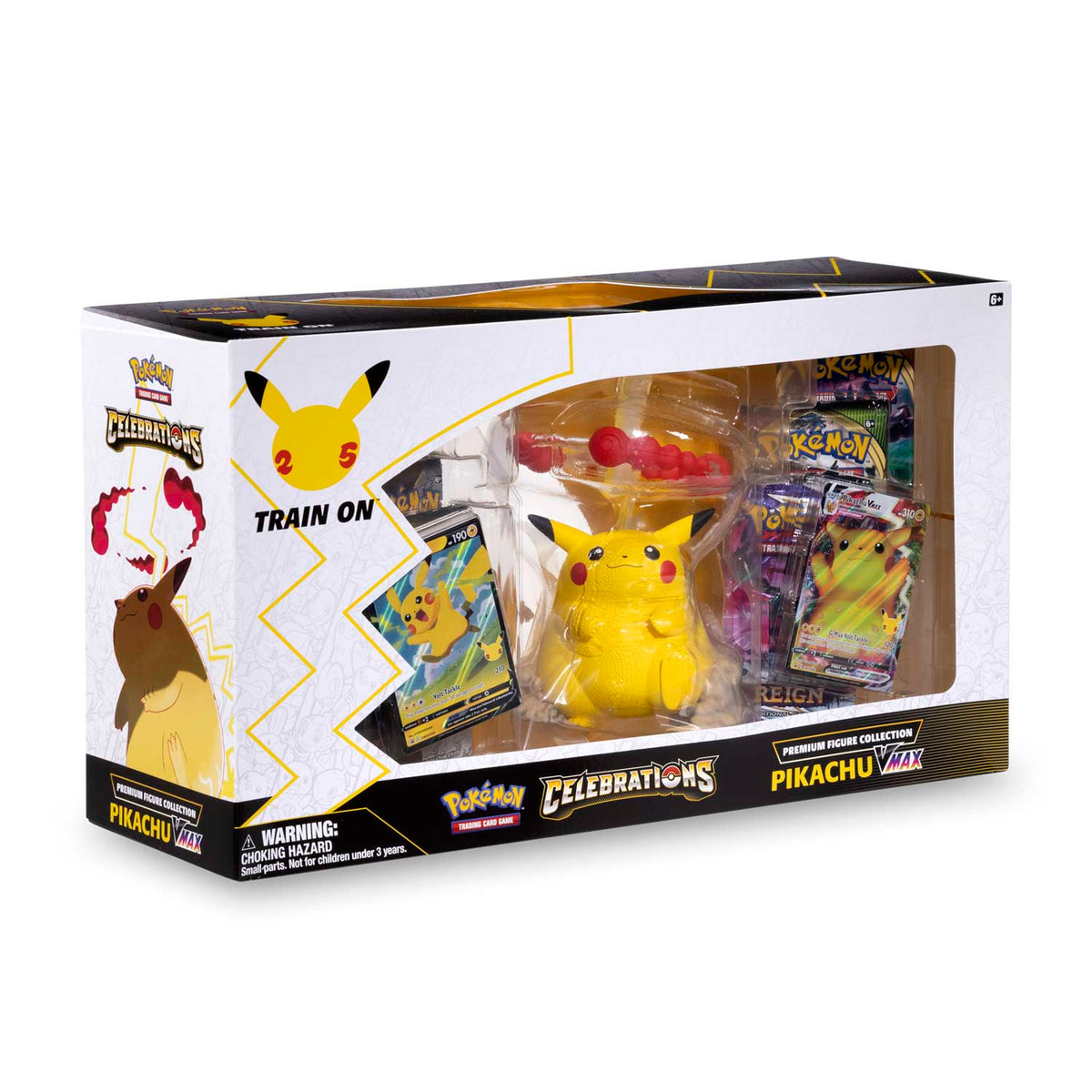 Pokemon Celebrations Pikachu Vmax Figure Box