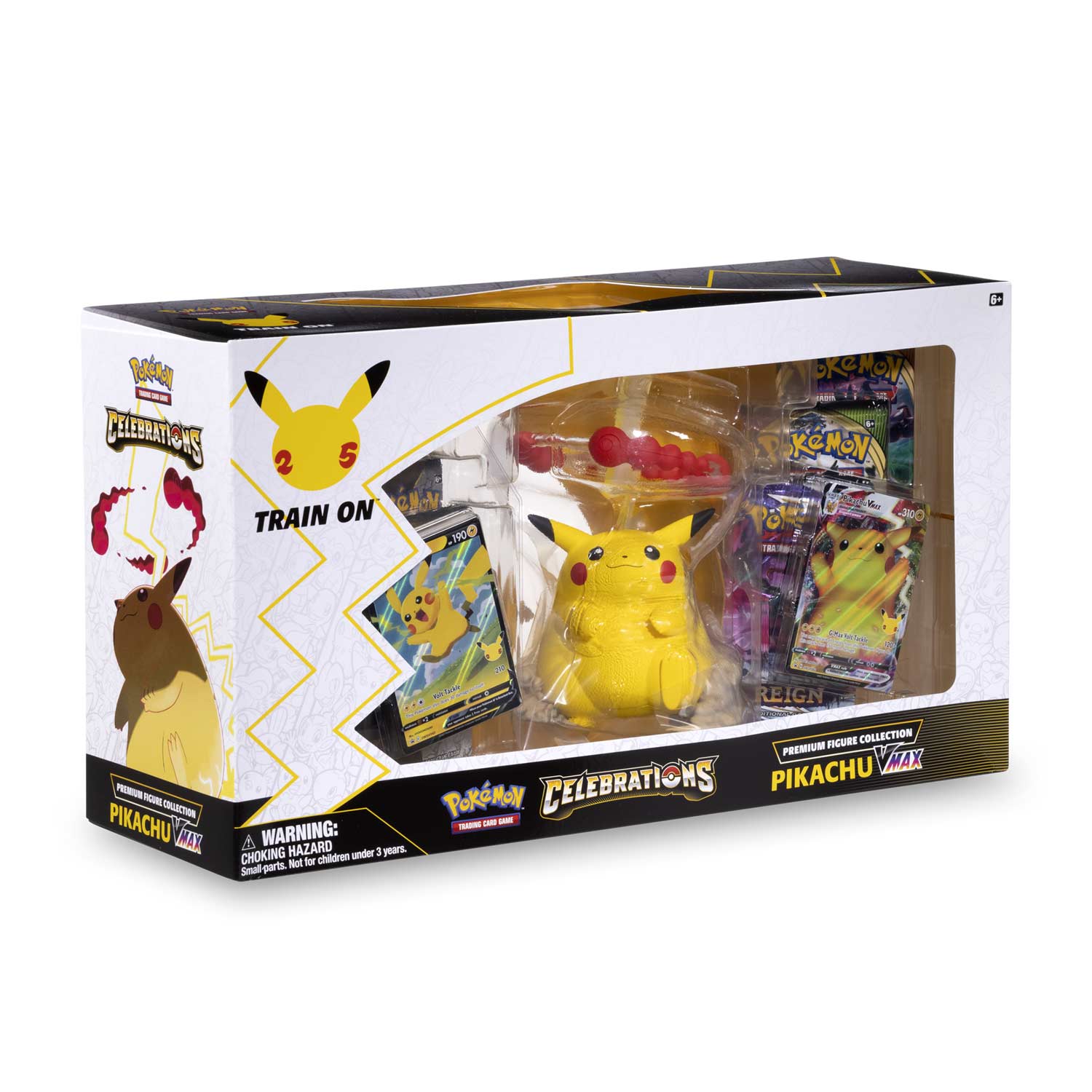 Pokemon Celebrations Pikachu Vmax Figure Box