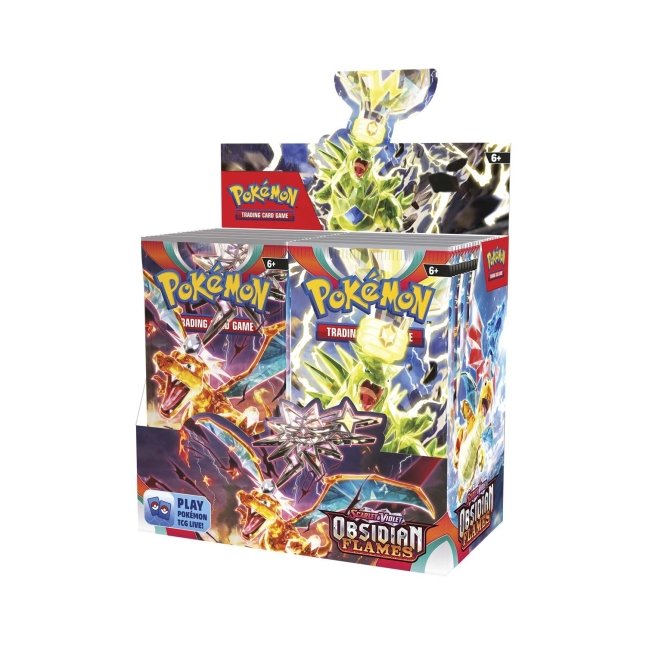 Pokemon Cards - Scarlet & Violet Obsidian Flames English Booster Packs