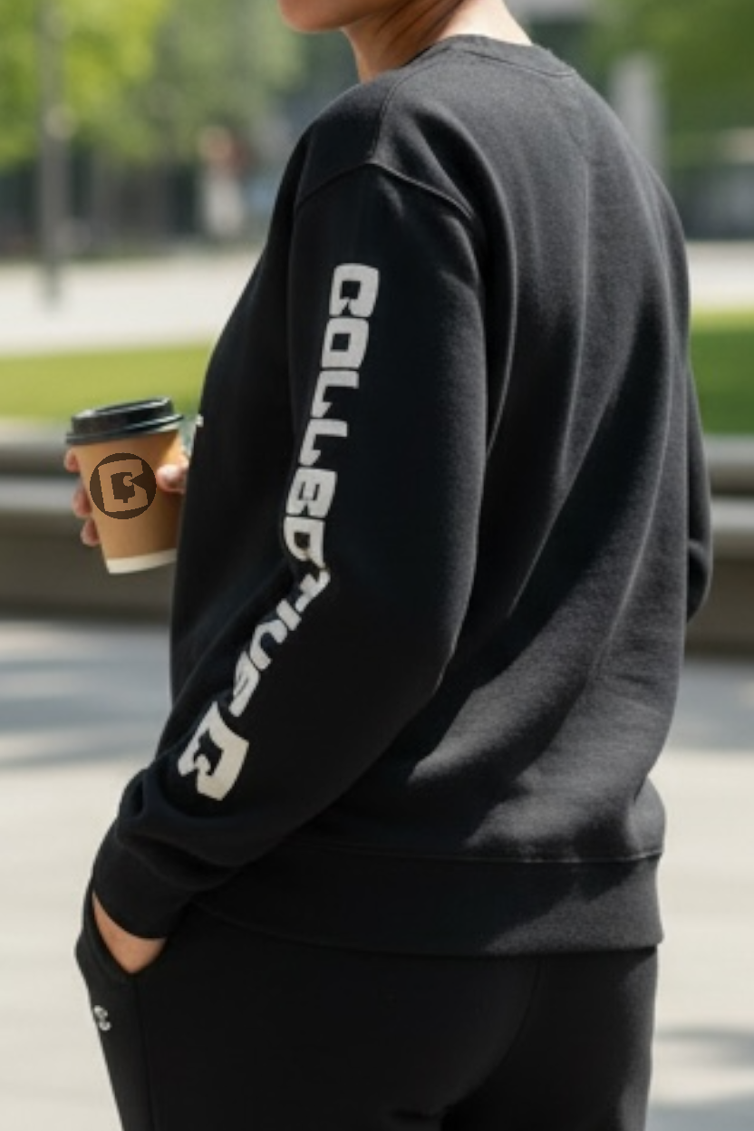 COLLECT PAPER CREW NECK SWEATER