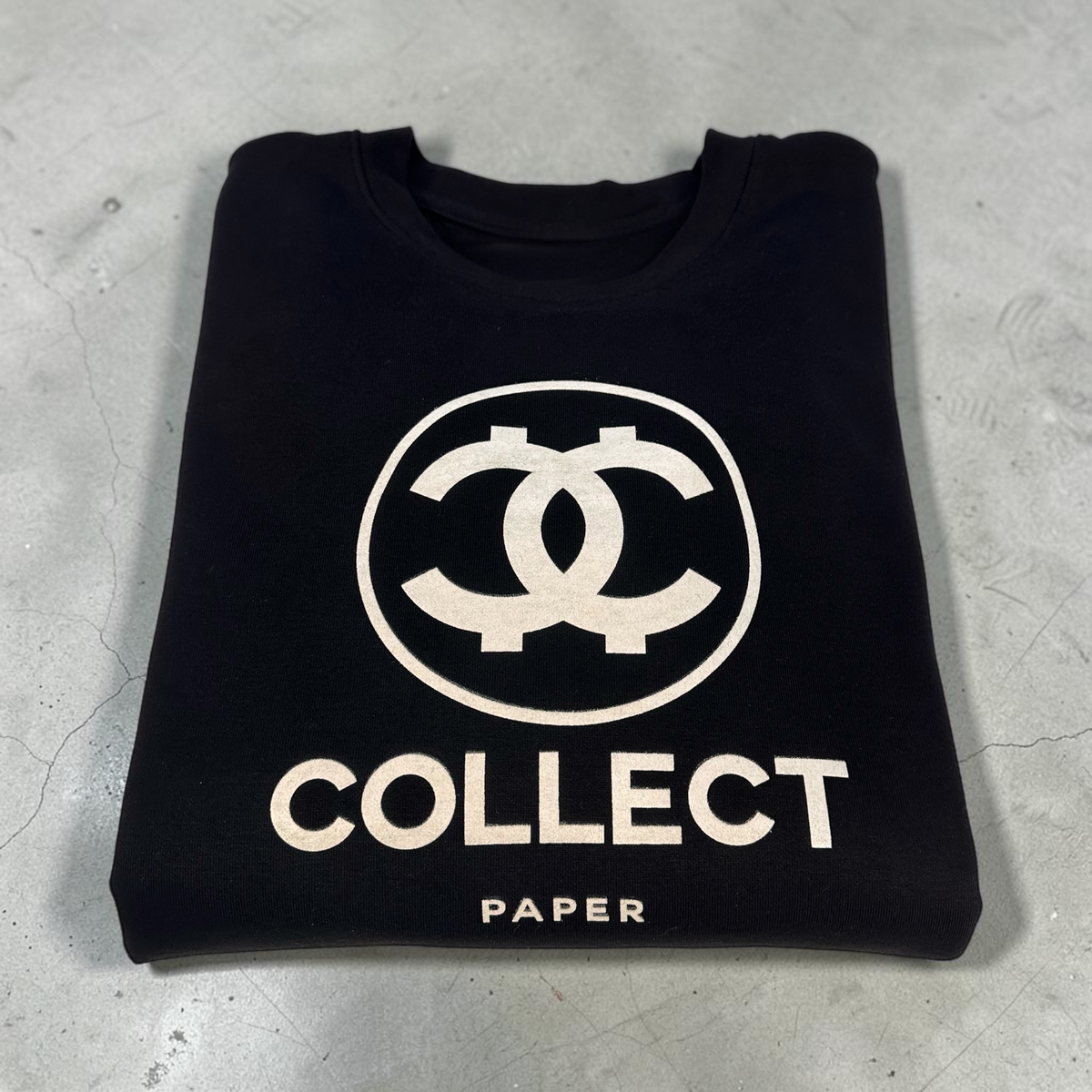 COLLECT PAPER CREW NECK SWEATER