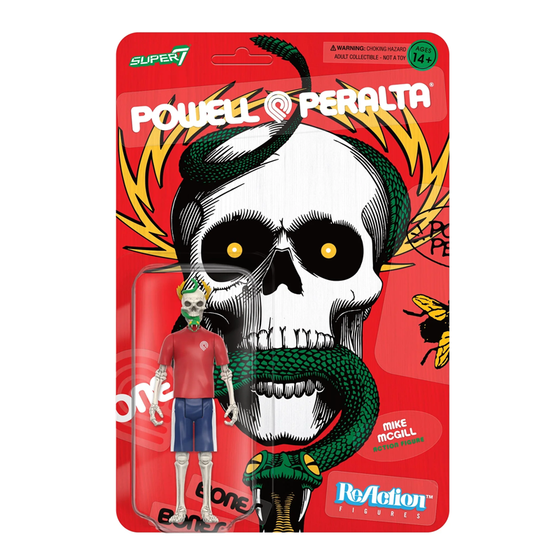 Mike Mcgill ReAction Figure - Powell Peralta x Super7 Wave 2