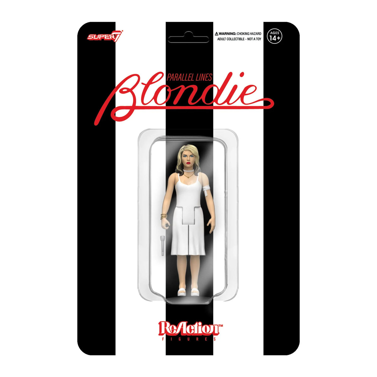Blondie - Debbie Harry (Parallel Lines) ReAction Figure by Super7