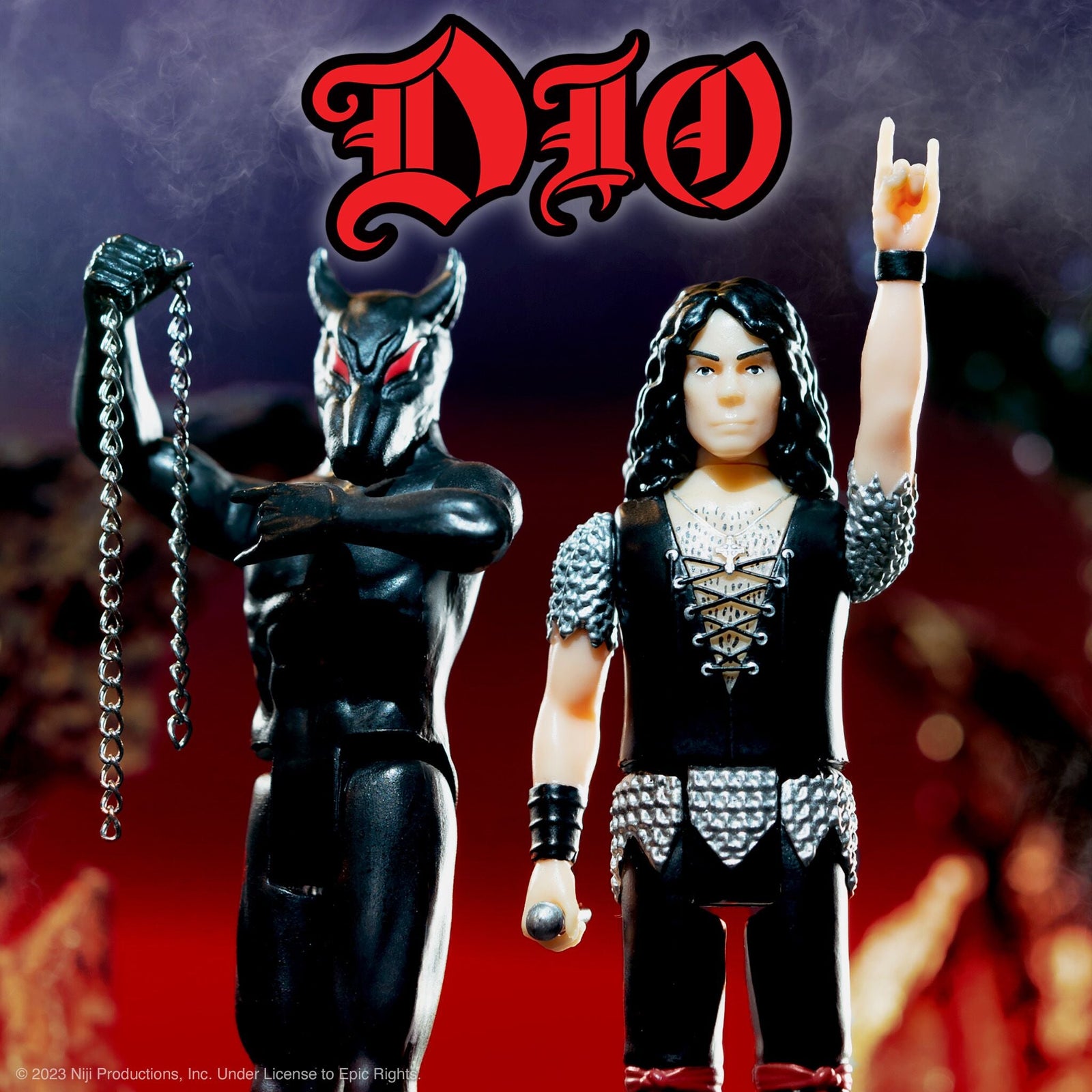 DIO Ronnie James W1 ReAction Figure - DIO by Super7