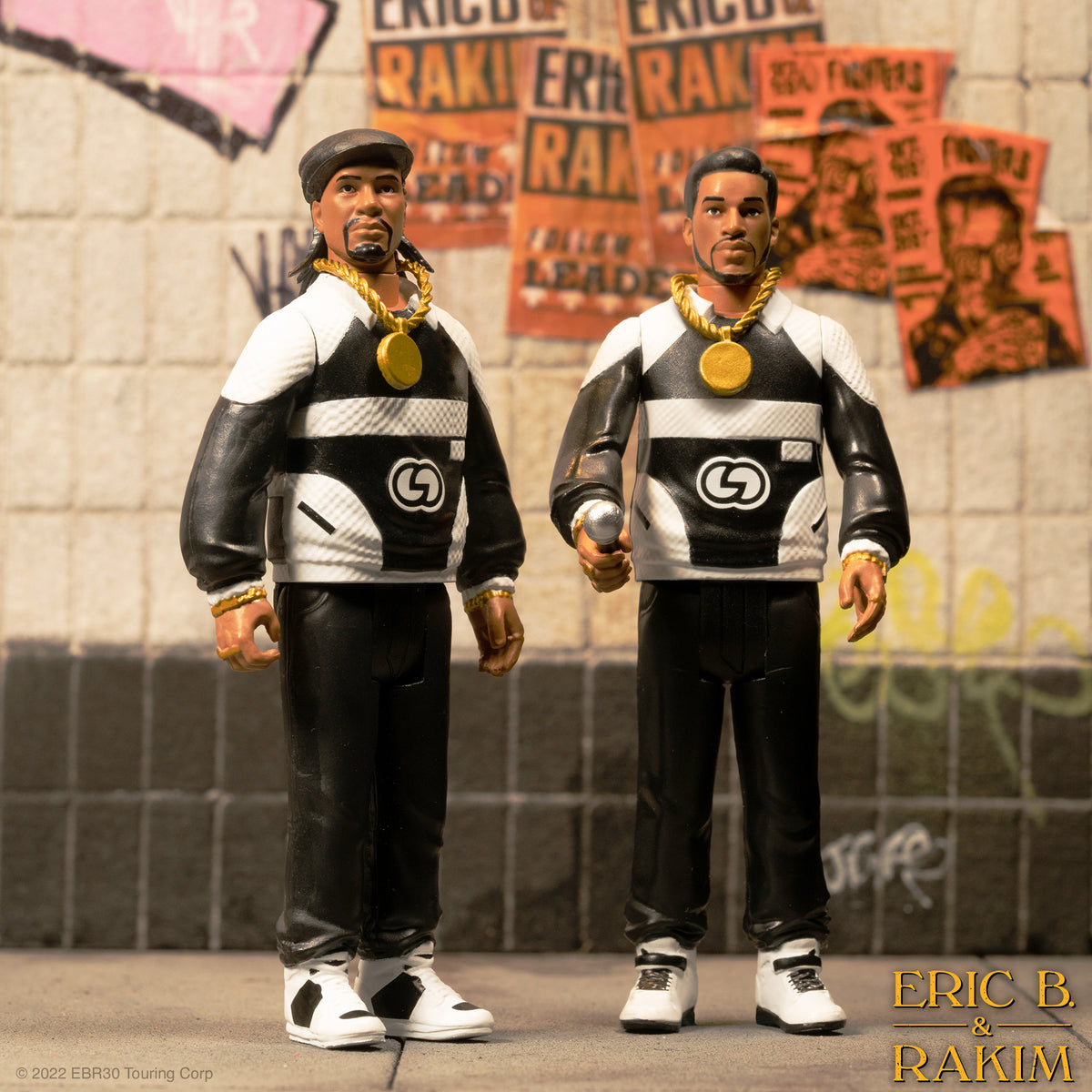 SUPER7 Eric B. & Rakim Paid in Full 2-Pack - 3.75 in Scale Reaction Figure 2-Pack : Eric B. & Rakim SUPER7 Eric B. & Rakim Paid in Full 2-Pack - 3.75 in Scale Reaction Figure 2-Pack : Eric B. & Rakim