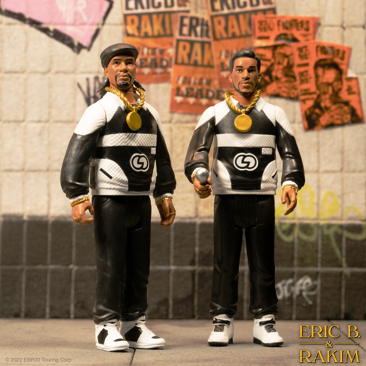 Eric B. & Rakim ReAction Figure - Paid in Full by Super7 *Punched