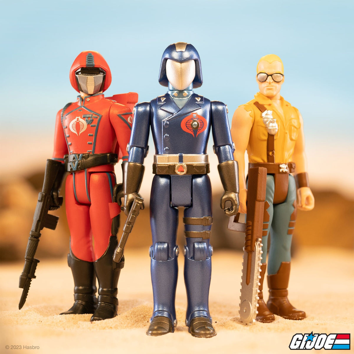 Cobra Commander (Funhouse Robot) ReAction Figure - G.I. Joe by Super7