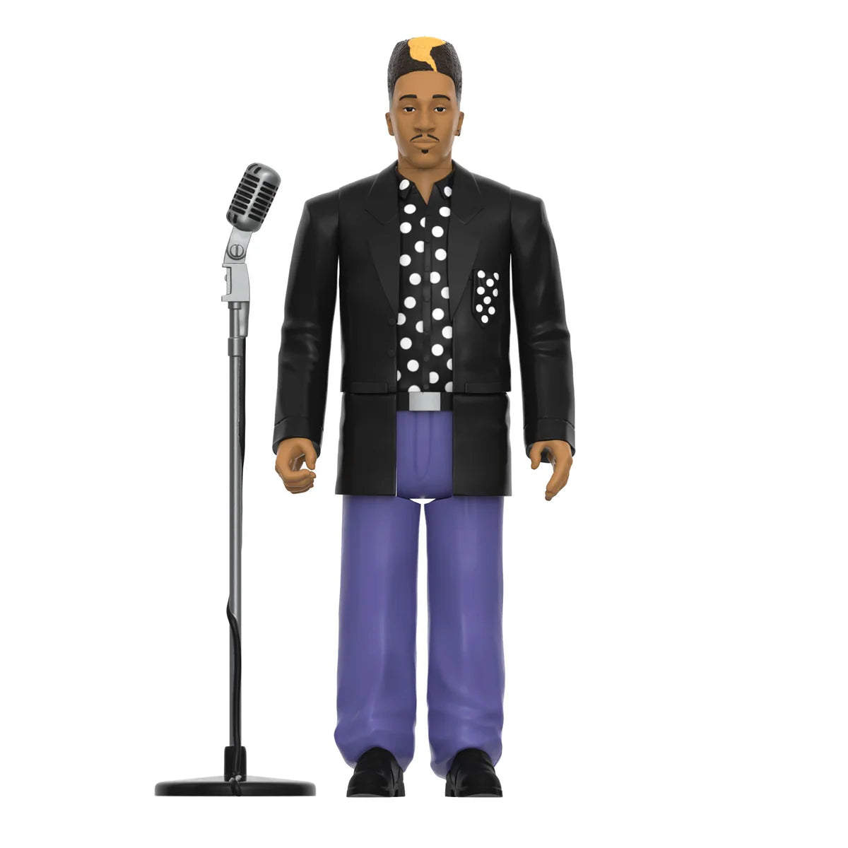 KWAME ReAction Figure - KWAME (Black/White Polka Dot) by Super7