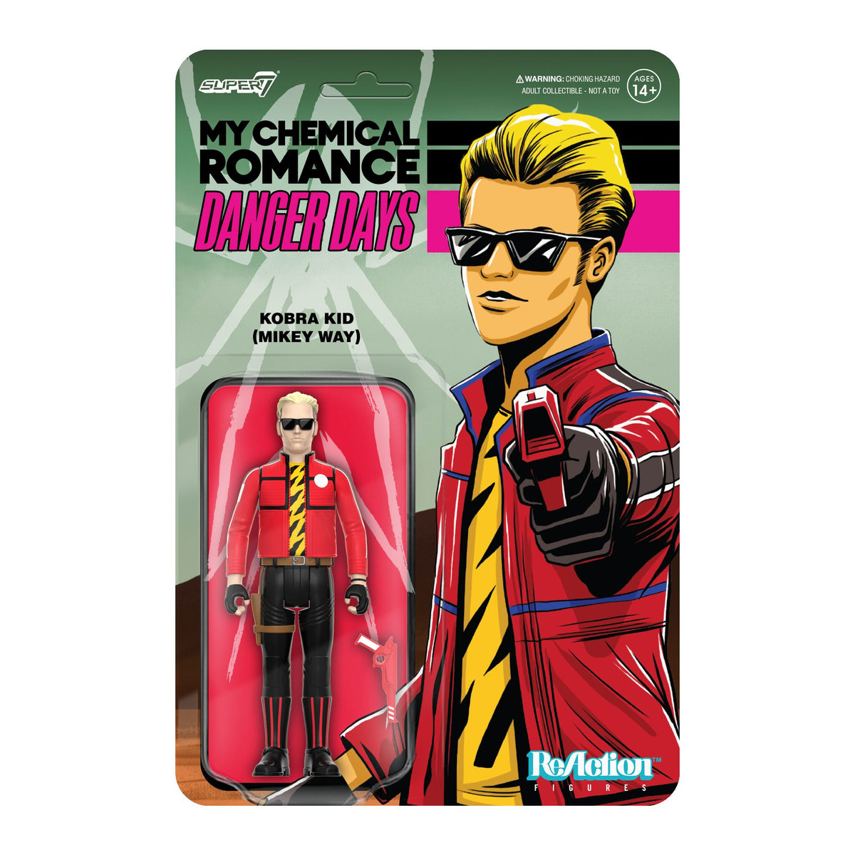My Chemical Romance (Danger Days) - Kobra Kid W1 ReAction Figure Super7