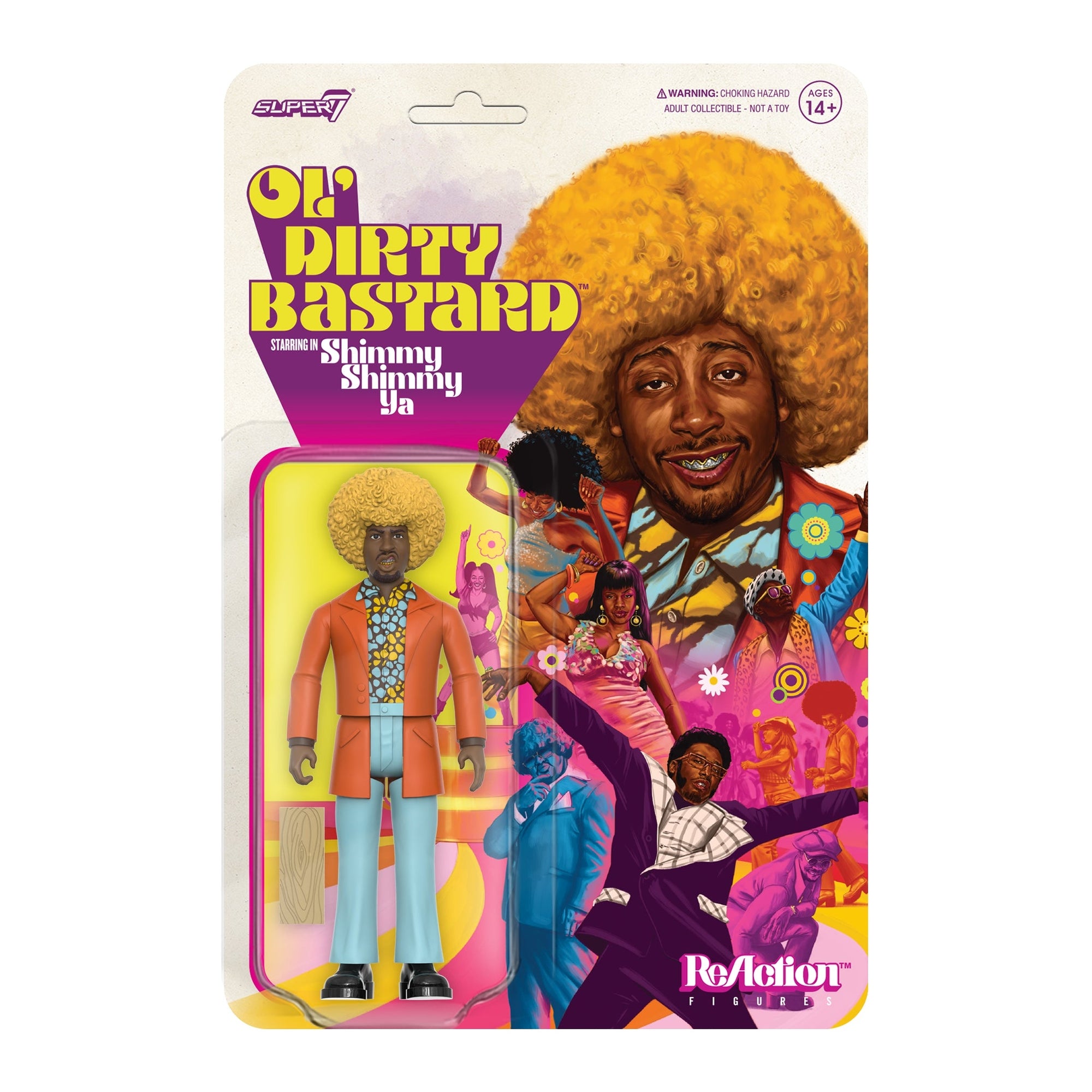 ODB ReAction Figure - Shimmy Shimmy Ya by Super7 *PUNCHED