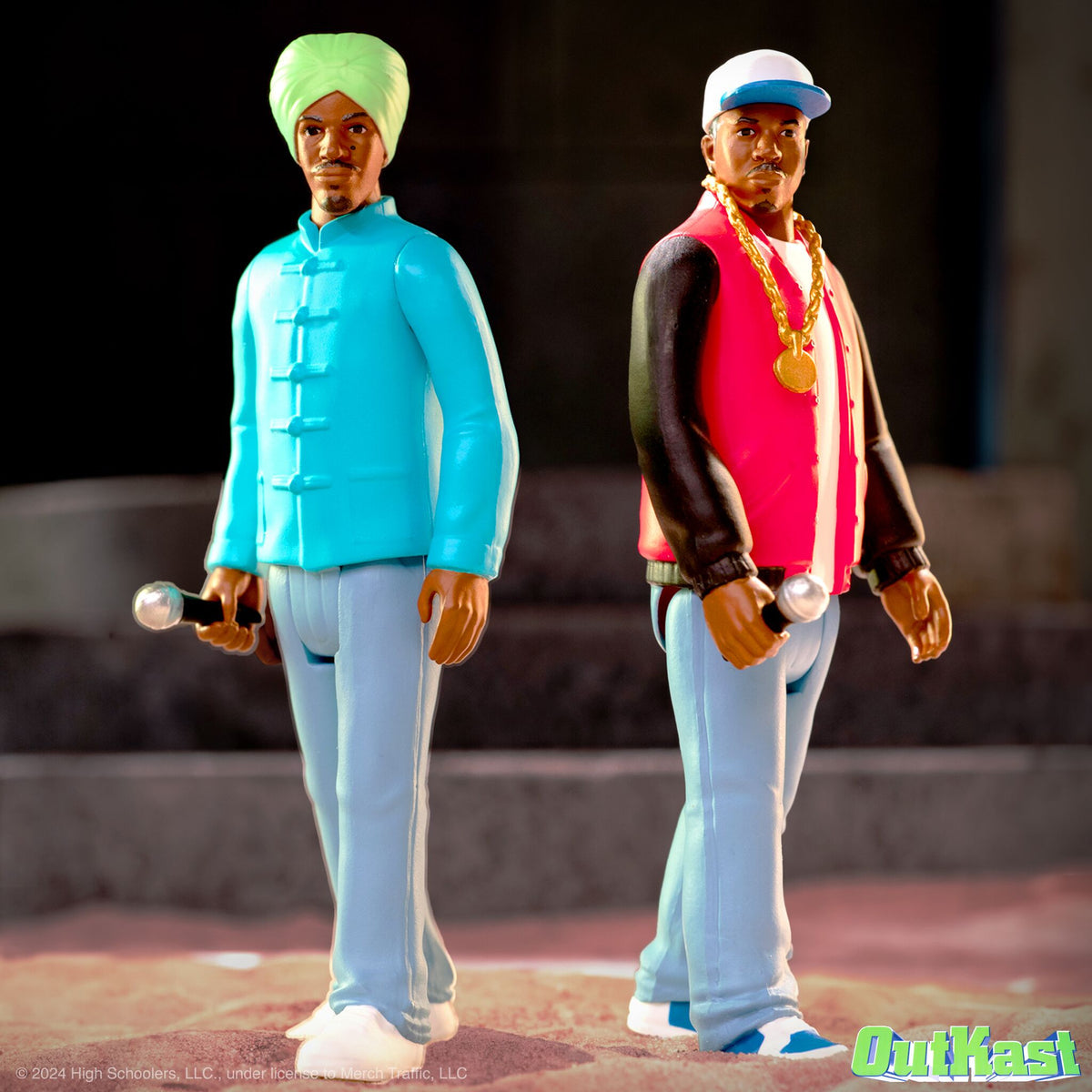 OutKast (ATLiens) ReAction Figure - OutKast by Super7