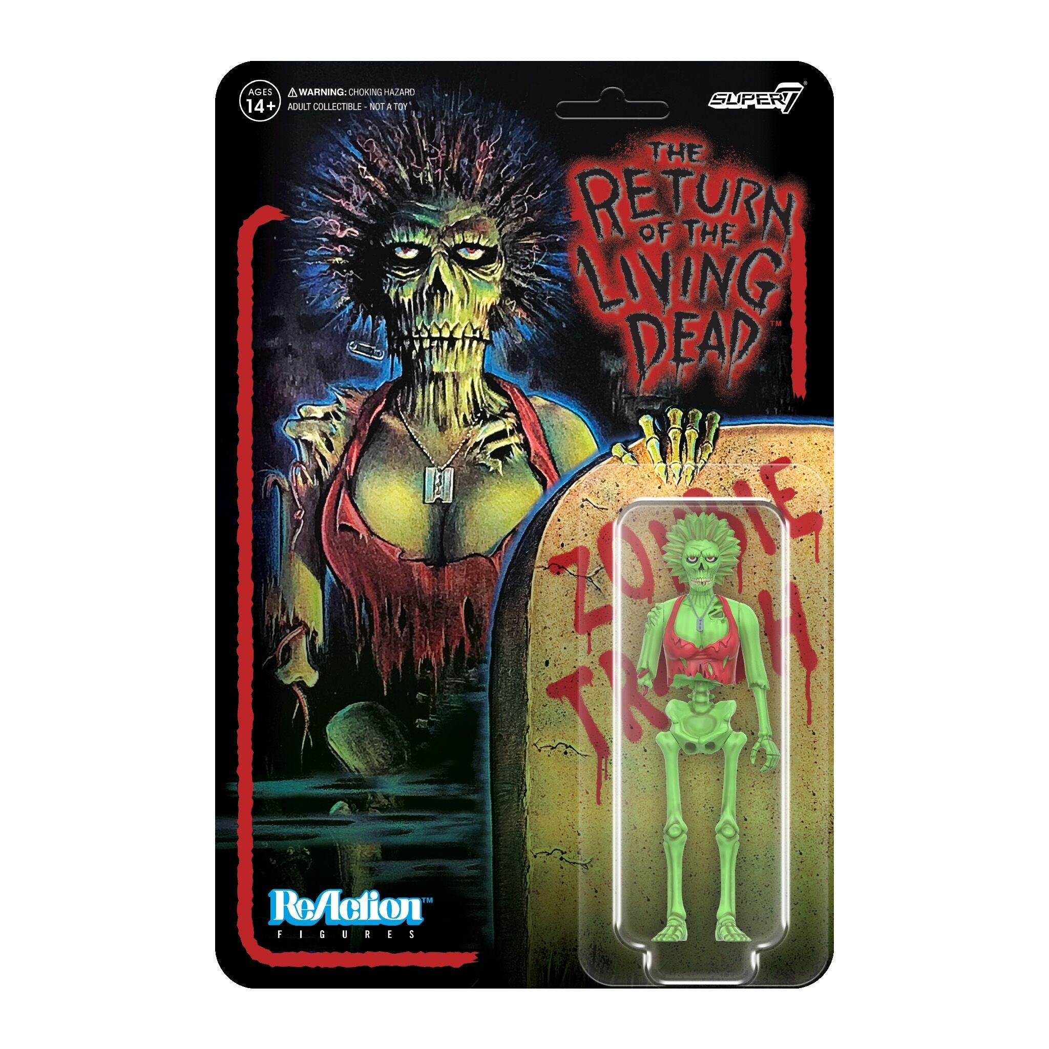 Zombie Trash ReAction Figure - Return of the Living Dead W1 by