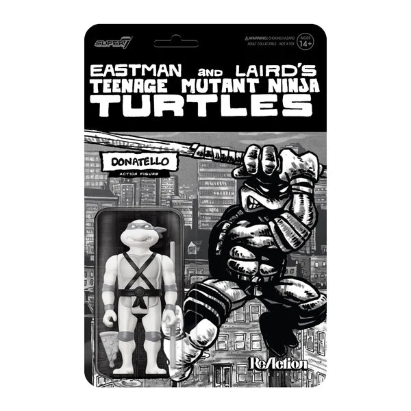 Donatello (Comic Grayscale) - Teenage Mutant Ninja Turtles by Super7