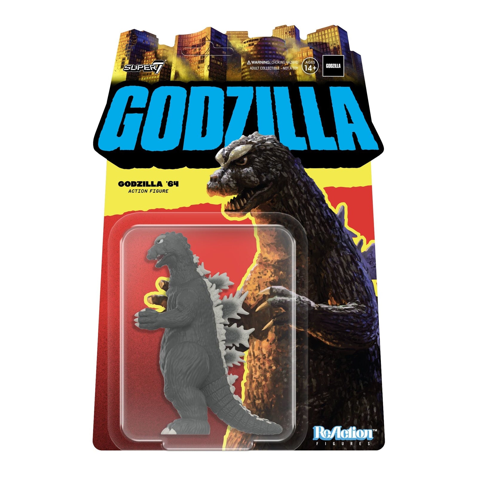 Godzilla 1964 - Godzilla ReAction Figure by Super7