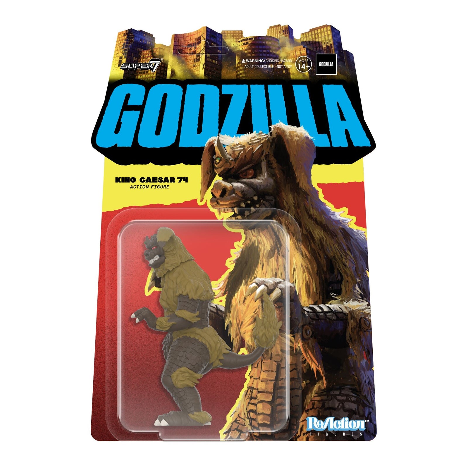 King Caesar - Godzilla ReAction Figure by Super7