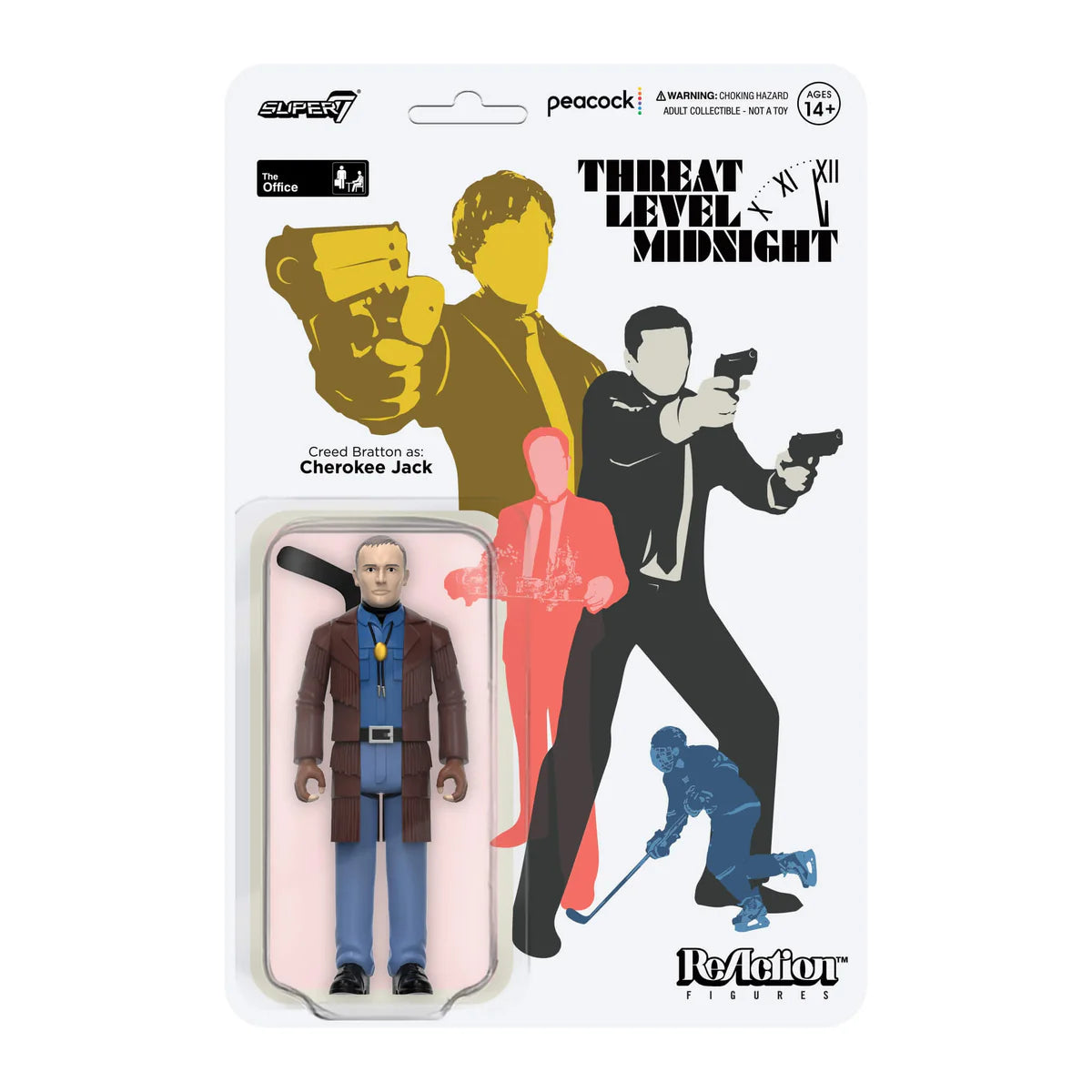 Creed Bratton (Cherokee Jack) - The Office ReAction Figure by Super7