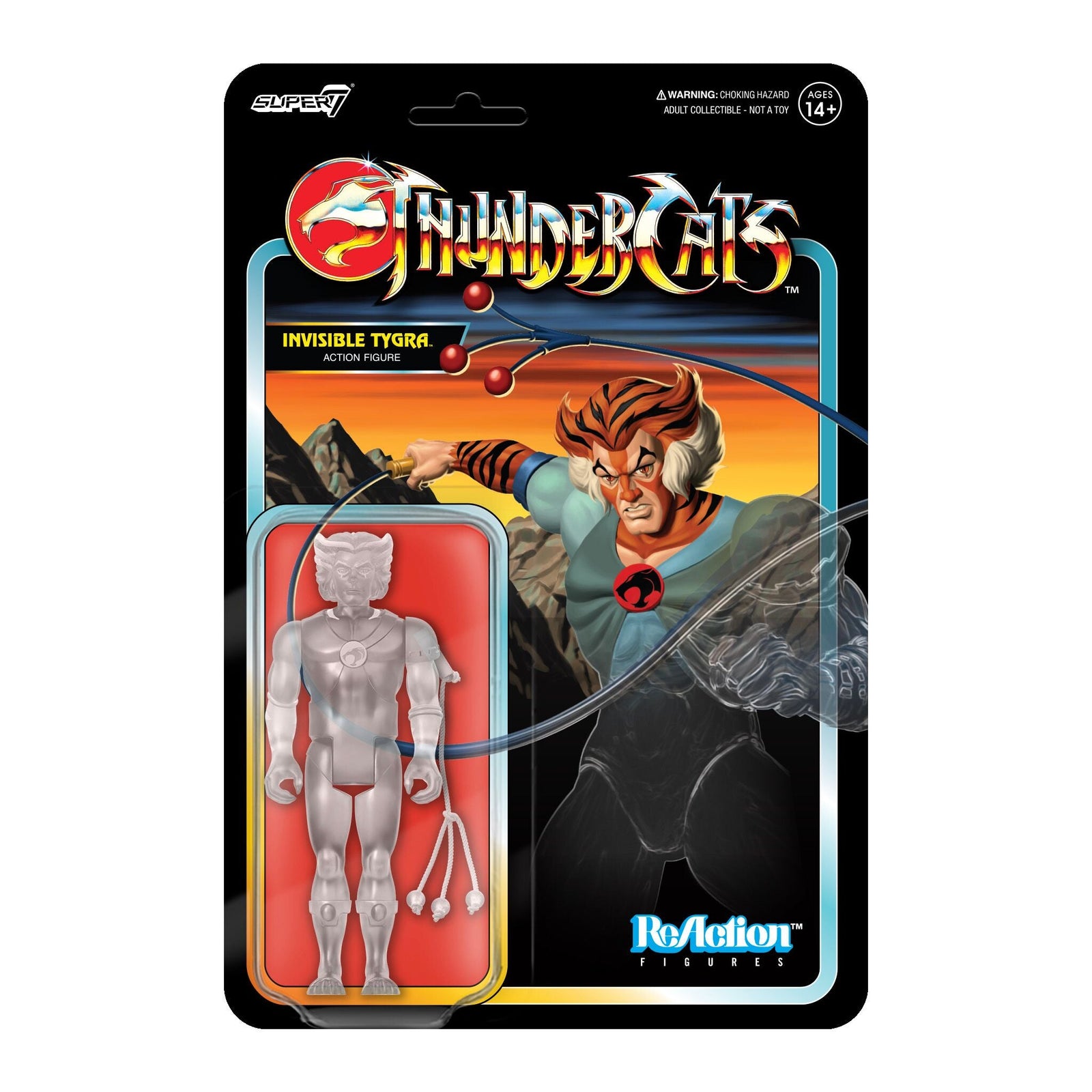 Tygra (Invisible) ReAction Figure - Thundercats by Super7