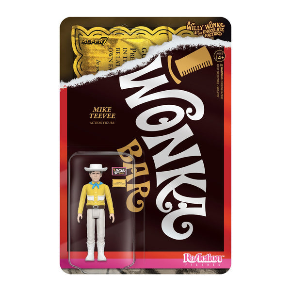 Mike Teevee - Willy Wonka &amp; the Chocolate Factory ReAction Figures by Super7