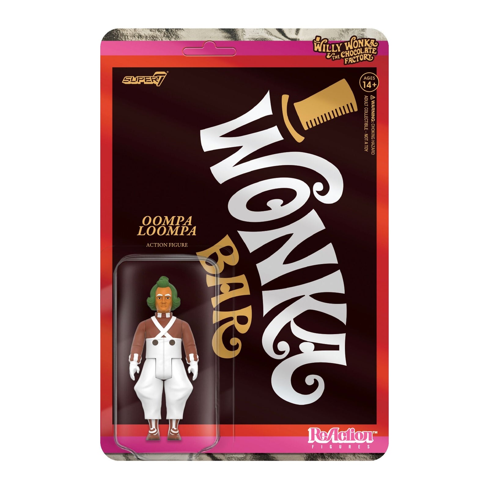Oompa Loompa - Willy Wonka ReAction Figure by Super7