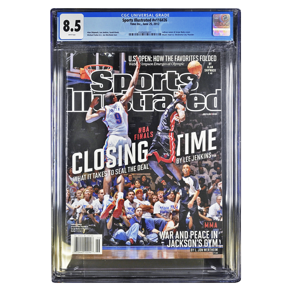 Sports Illustrated Magazine - NBA Finals Closing Time Lebron 2013 (8.5)