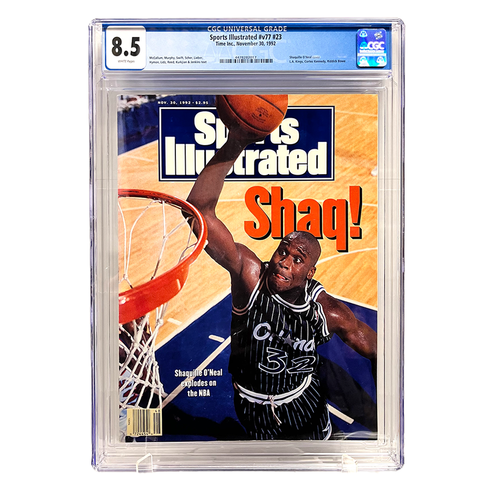 Sports Illustrated Magazine - Shaq Rookie 1992 (8.5)