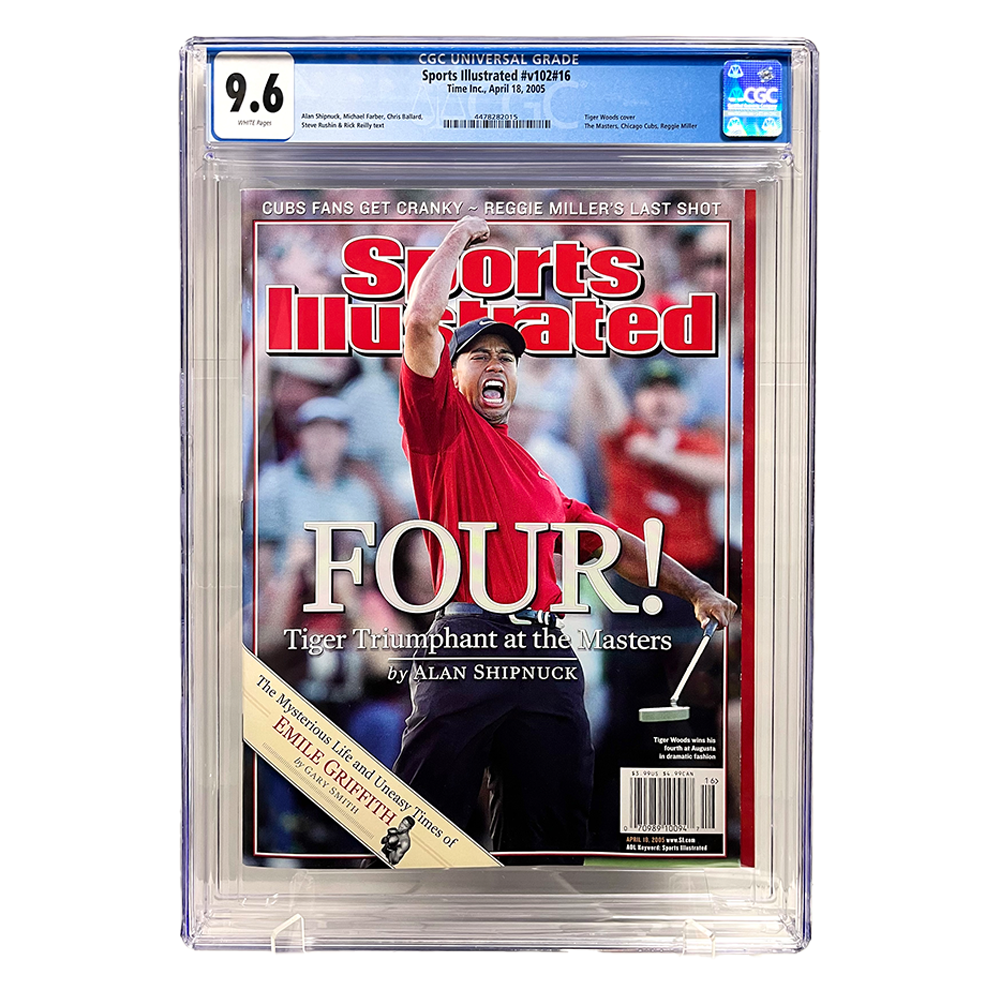 Sports Illustrated Magazine - Tiger Woods 2005 (9.6)