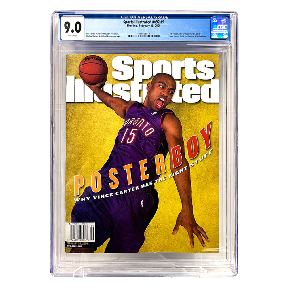 Sports Illustrated Magazine - Vince Carter Poster Boy 2000 (9.0)