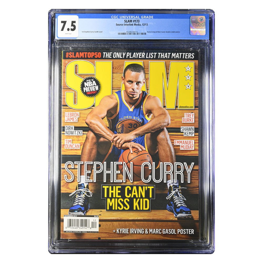 SLAM Magazine - Stephen Curry First Cover 2013 (7.5)