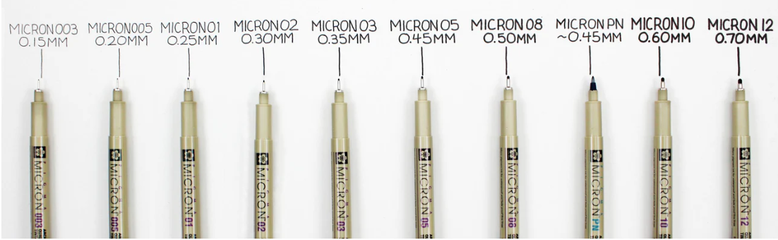 Sakura Pigma Micron Pen 10 (0.6 mm)
